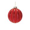 Ornament (Set of 6) 4.25"H, 4.75"H, 6"H Glass