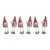 Gnome (Set of 6) 8"H, 8.25"H Resin