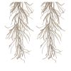 Glitter Pine Garland (Set of 2) 5'L Plastic