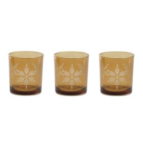 Votive Holder (Set of 3) 3"H Glass