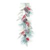 Pine/Berry/Cone Garland 6'L Plastic