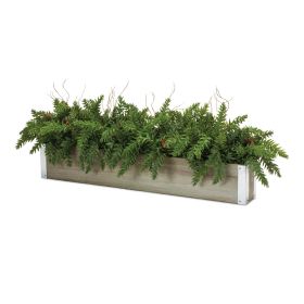 Pine Centerpiece 29"L x 11"H Plastic/Wood