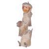 Fall Bird Stack (Set of 2) 9"H Resin