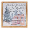 Home and Cabin Frame (Set of 2) 14"SQ MDF/Wood