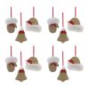 Mitten/Hat/Bell Ornament (Set of 12) 3.5"H, 4"H, 4.25"H Resin