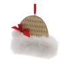 Mitten/Hat/Bell Ornament (Set of 12) 3.5"H, 4"H, 4.25"H Resin