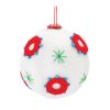 Ball Ornament (Set of 12) 3"D Polyester