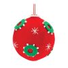 Ball Ornament (Set of 12) 3"D Polyester