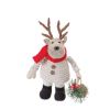 Santa/Snowman/Moose (Set of 6) 8"H, 9"H, 10.5"H Fabric