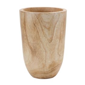 Pot 7"D x 10"H Wood