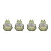 Frog Planter (Set of 4) 5"H Terra Cotta