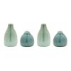 Vase (Set of 4) 3"H, 5"H Ceramic