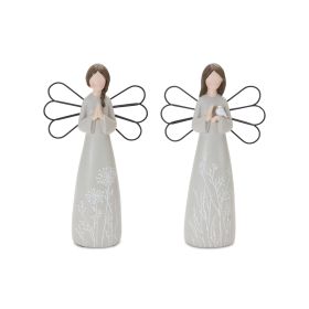 Angel (Set of 4) 7.75"H Resin