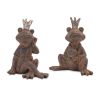 Royal Frog (Set of 6) 4.5"H Resin