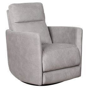 Lawson Swivel Glider Suede Recliner Chair