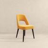 Juliana Mid Century Modern Yellow Fabric Dining Chair (Set of 2)