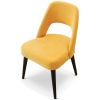 Juliana Mid Century Modern Yellow Fabric Dining Chair (Set of 2)