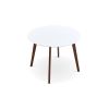 Carlton White Top Dining Table