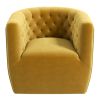 Delaney Swivel Chair (Gold Velvet)