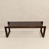 Christina Tan Leather Bench