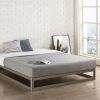 Full size Modern Heavy Duty Low Profile Metal Platform Bed Frame