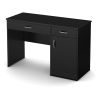 Home Office Work Desk in Black Finish