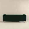 Evelyn Mid Century Modern Green Velvet Luxury Chesterfield Sofa