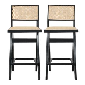 Keira Rattan Bar Stool (Set of 2)