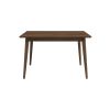 Levi Modern Style Solid Wood Rectangular Dining Kitchen Table 47"