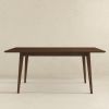 Levi Modern Style Solid Wood Rectangular Dining Kitchen Table 63"