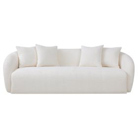 Linden Ivory Boucle Sofa