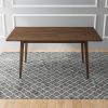 Mary Modern Style Solid Wood Rectangular Dining Kitchen Table 63"