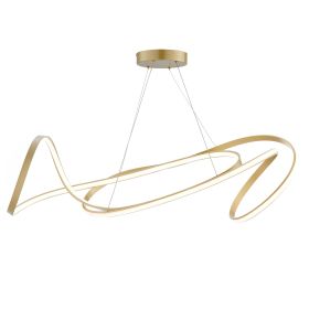 Moscow LED Chandelier // Gold