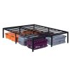 King size 16-inch High Heavy Duty Metal Platform Bed Frame