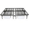 Queen size Heavy Duty Metal Platform Bed Frame - Supports up to 4,400 lbs