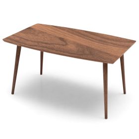 Deny Mid-Century Modern Walnut Center Table