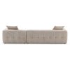 Kaynes Right Sectional Mocha Boucle Sofa