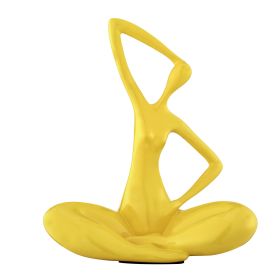 The Diana Sculpture // Small, Yellow