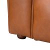 Clark Sectional Right Sofa  - Cognac Leather