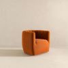 Delaney  Burnt Orange Velvet Swivel Chair