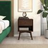 Caroline Mid Century Modern Style Night Stand 1-Drawer