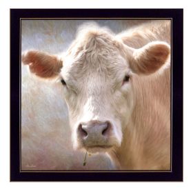 "Up Close on the Farm" By Lori Deiter, Printed Wall Art, Ready To Hang Framed Poster, Black Frame