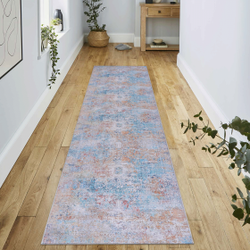 Naar Area Rug, Washable Rug, Low-Pile, Non-Slip, Non-Shedding, Foldable, Kid & Pet Friendly - Area Rugs for living room, bedroom, kitchen, dining room