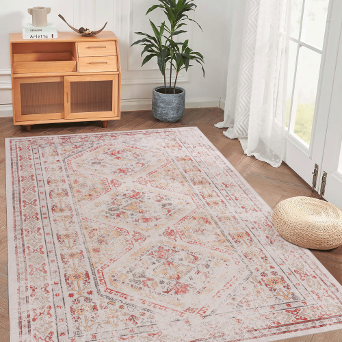 Naar 9x12 Large Area Rug, Washable Rug, Low-Pile, Non-Slip, Non-Shedding, Foldable, Kid & Pet Friendly - Area Rugs for living room, bedroom, kitchen, Naar 9x12 Large Area Rug, Washable Rug, Low-Pile, Non-Slip, Non-Shedding, Foldable, Kid & Pet Friendly - Area Rugs for living room, bedroom, kitchen,