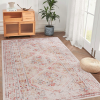 Naar 3x5 Area Rug - Beige Area Rugs - Kid & Pet Friendly Washable Rugs 3x5 - Non Shedding 3x5 Area Rugs - Foldable 3 x 5 Area Rug Washable Non Slip -