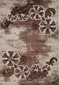 Jersey Area Rugs, Carpets For Livingroom, 7x10 Area Rugs ,3011 Brown