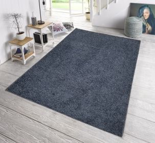 Shaggy Area Rugs, Carpets For Livingroom, 5x7 Area Rugs ,Shaggy Blue