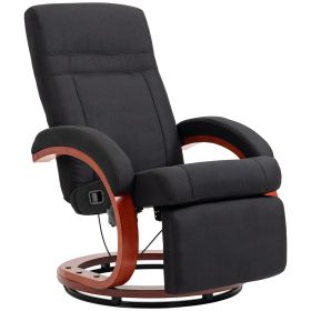 HOMCOM Manual Recliner Chair with Footrest