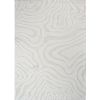 "Ava" Luxury Area Rug in Cream Abstract Design