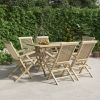 7 Piece Solid TeakWood  Patio Dining Set